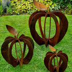 Rusty Apple Sculpture