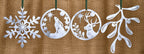 a country Christmas in steel collection