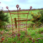 Fluted Trumpet Plant Support Basket Top