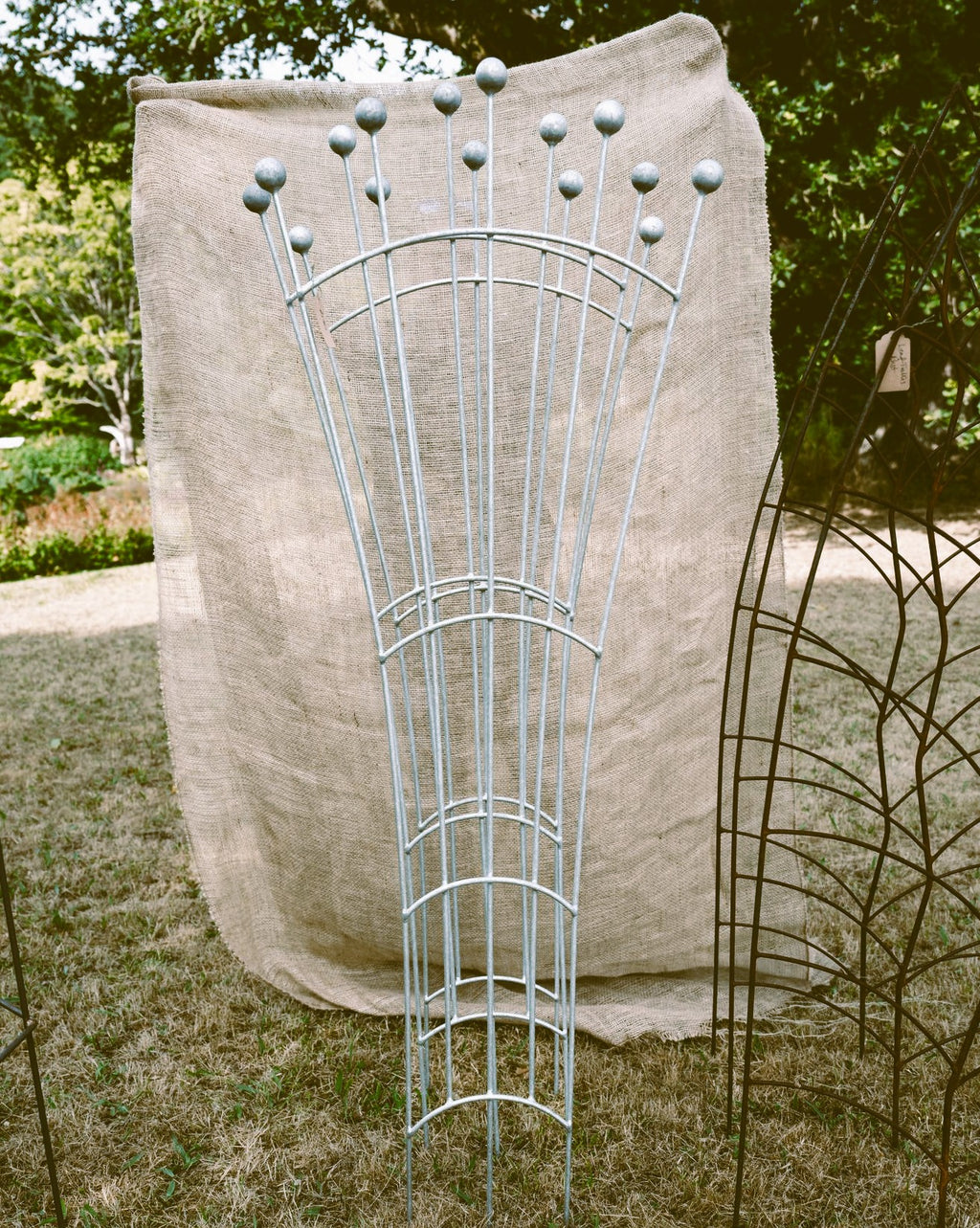 Trellis Fan Shape Galvanized