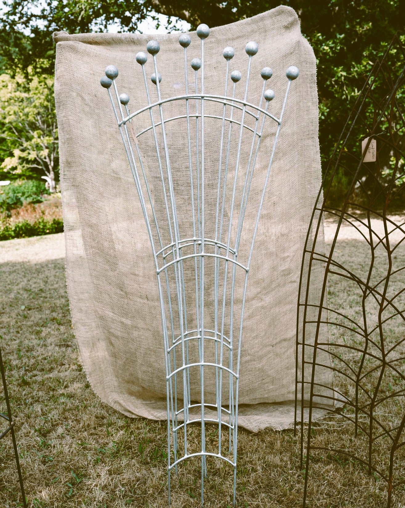 Trellis Fan Shape Galvanized