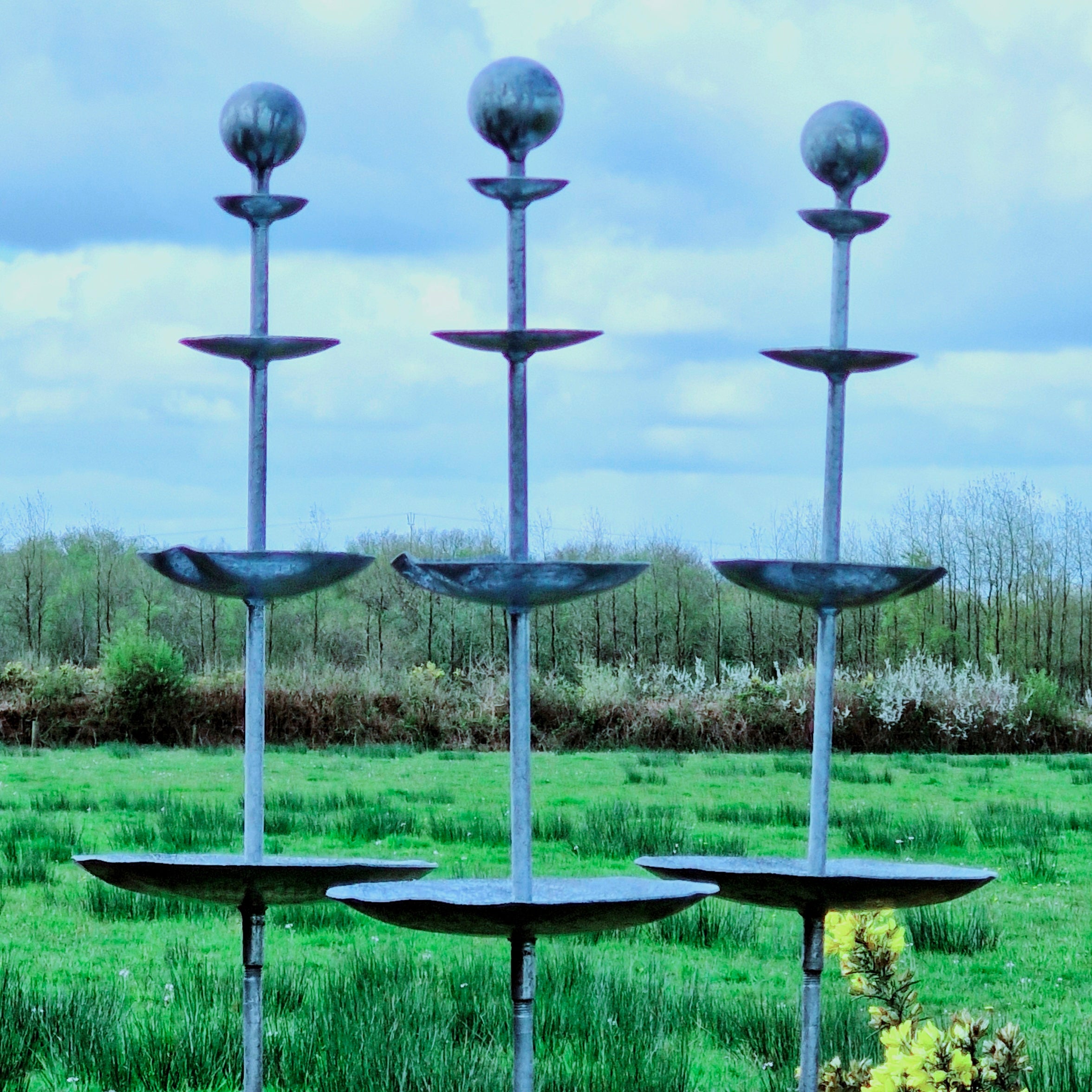 Raincatcher Sculptural Garden Raincatcher