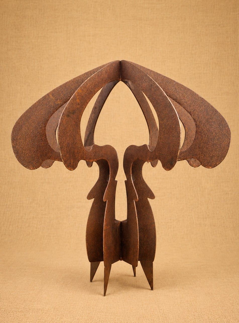 Rusty Mushroom Sculpture