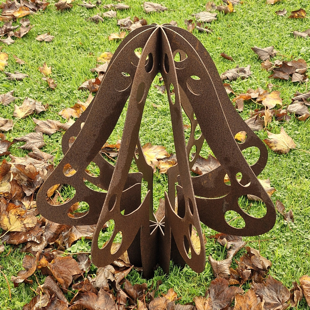 Rusty Toadstool Sculpture