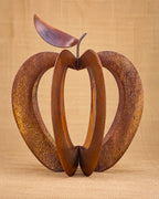 Rusty Apple Sculpture