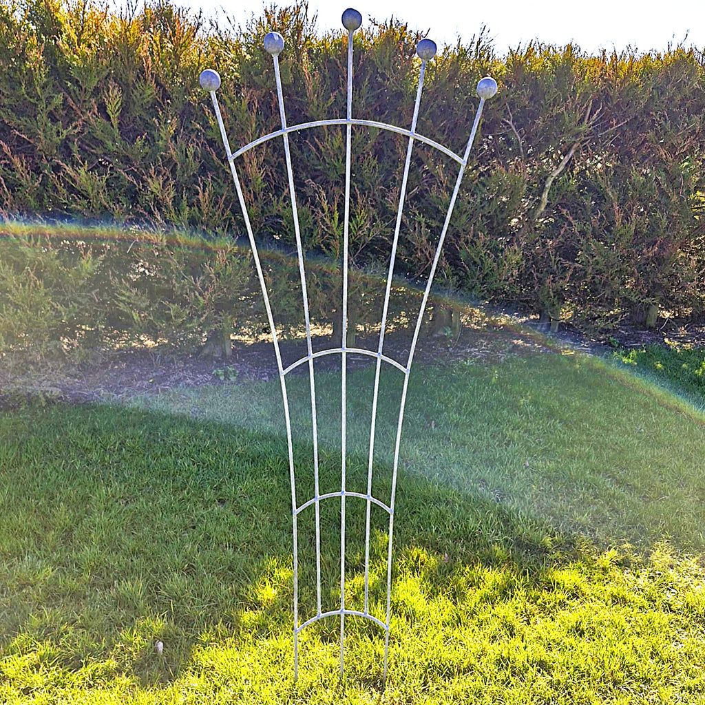 Trellis Fan Shape Galvanized