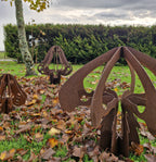 Rusty Toadstool Sculpture