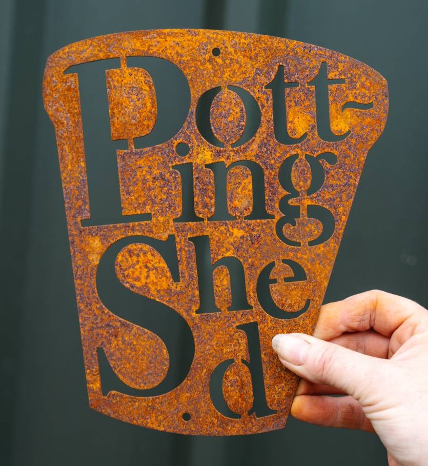 Garden Plaque: Potting Shed