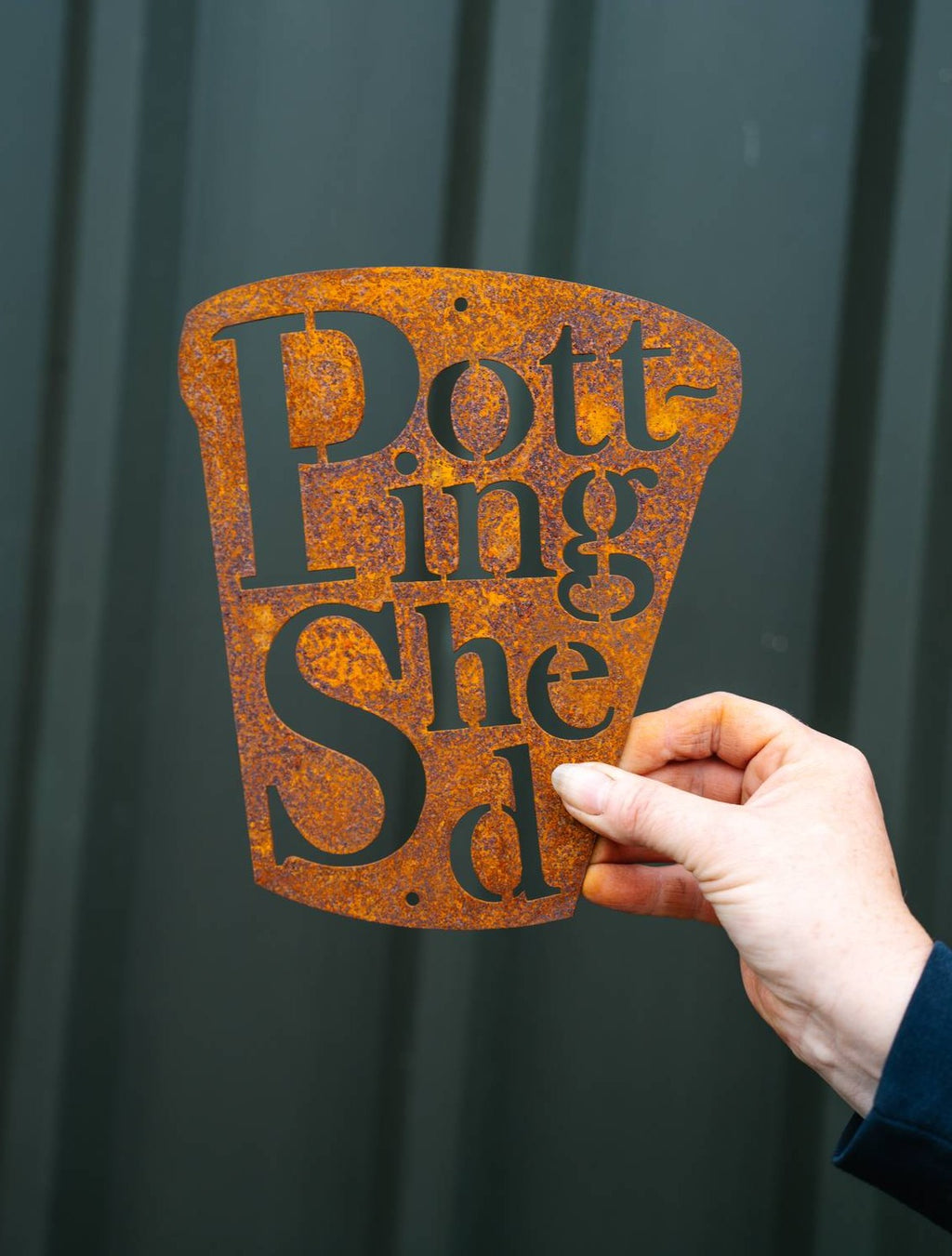 Garden Plaque: Potting Shed