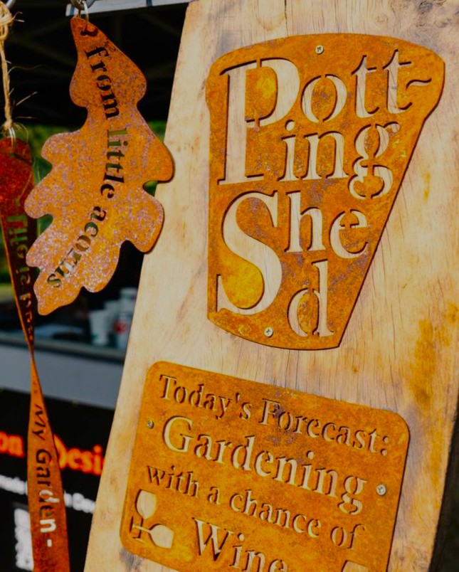 Garden Plaque: Potting Shed