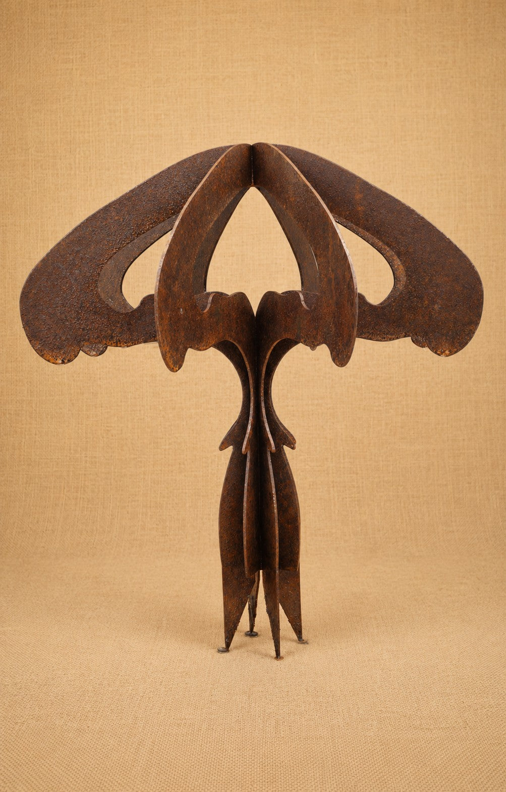 Rusty Mushroom Sculpture