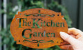 Garden Plaque: The Kitchen Garden