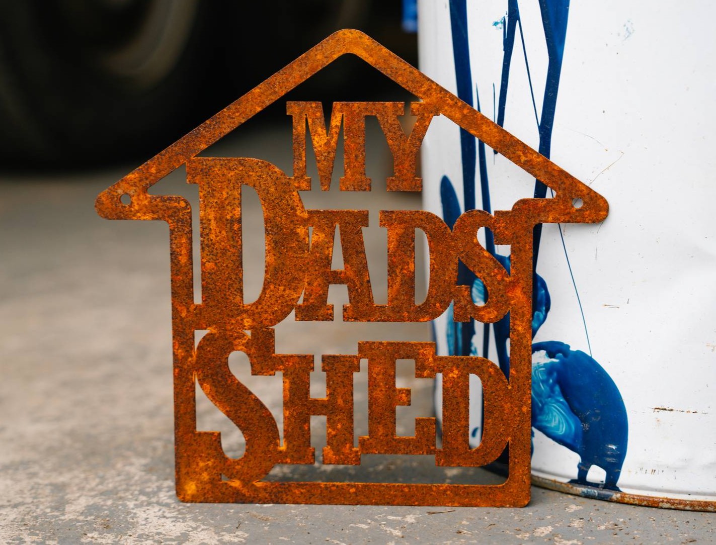 Garden Plaque: My Dad's Shed