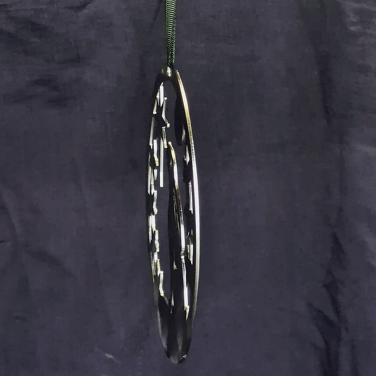 Stainless Steel Christmas Hare Decoration