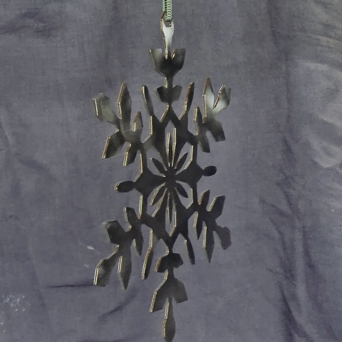 Stainless Steel Christmas Snowflake Decoration